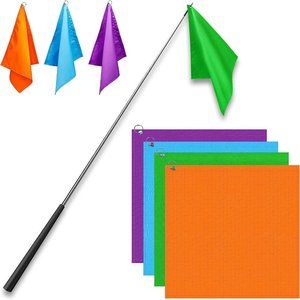 Equestrian Training Flag 4 Pieces Equestrian Training Equipment Equestrian Nylon